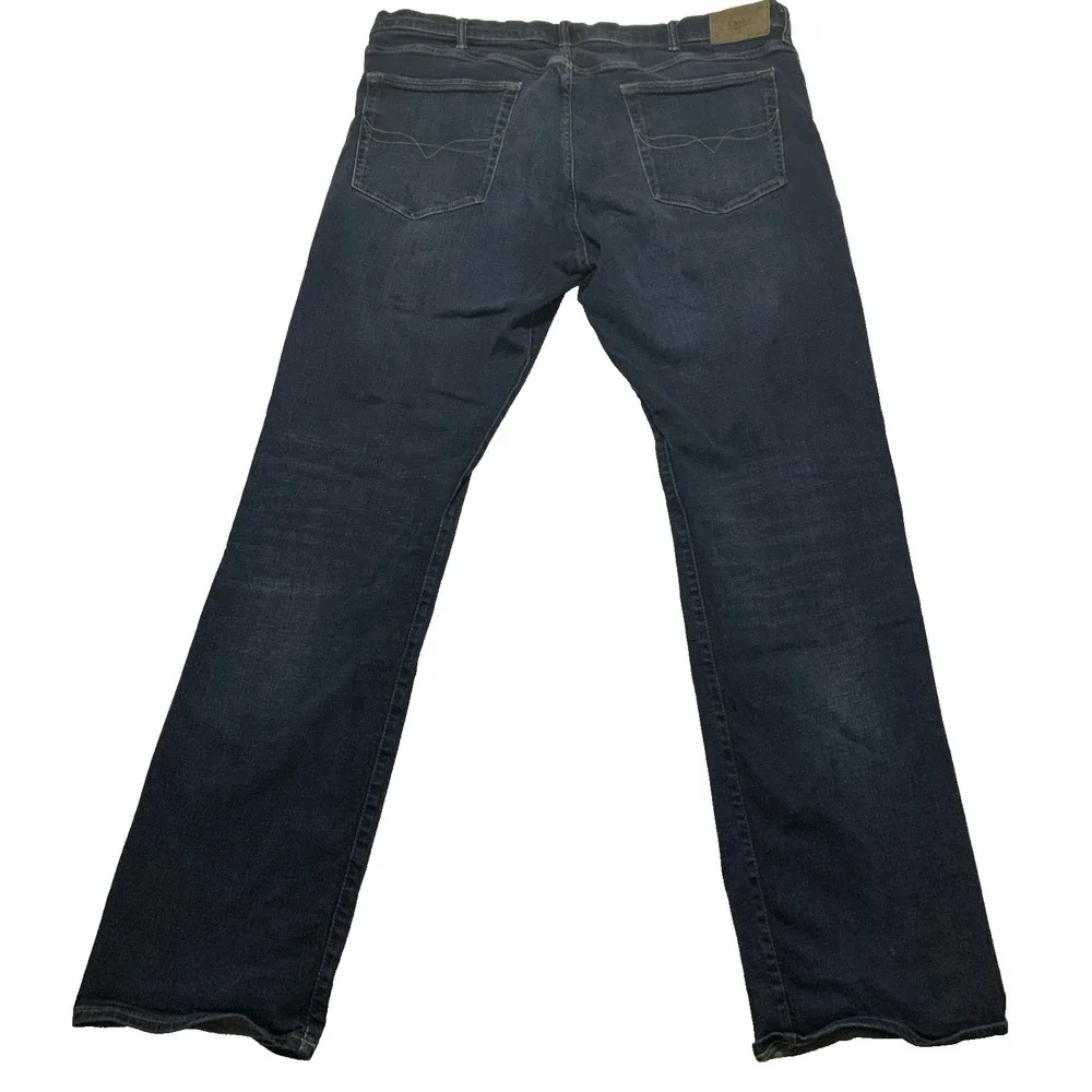 Polo Ralph Lauren Jeans Mens 42Tx36 Hampton Relaxed Straight Blue Denim RN41381
